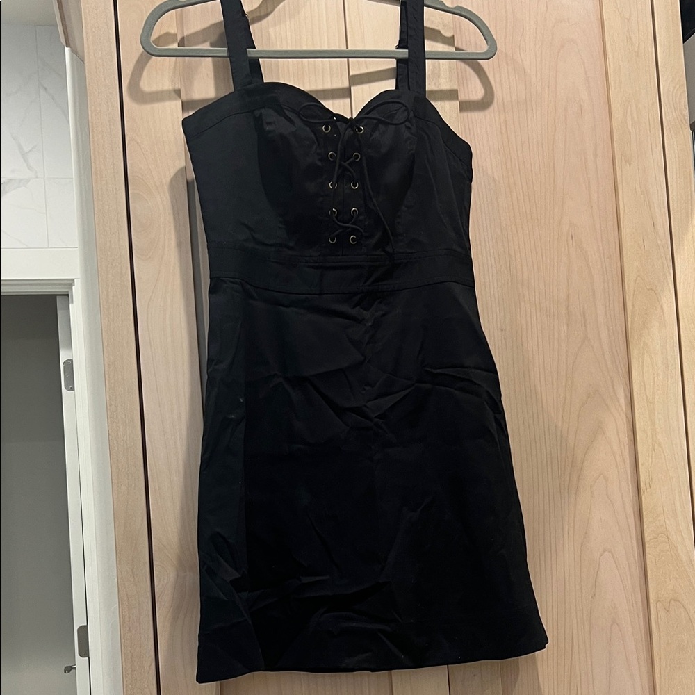 Express Black Mini Dress